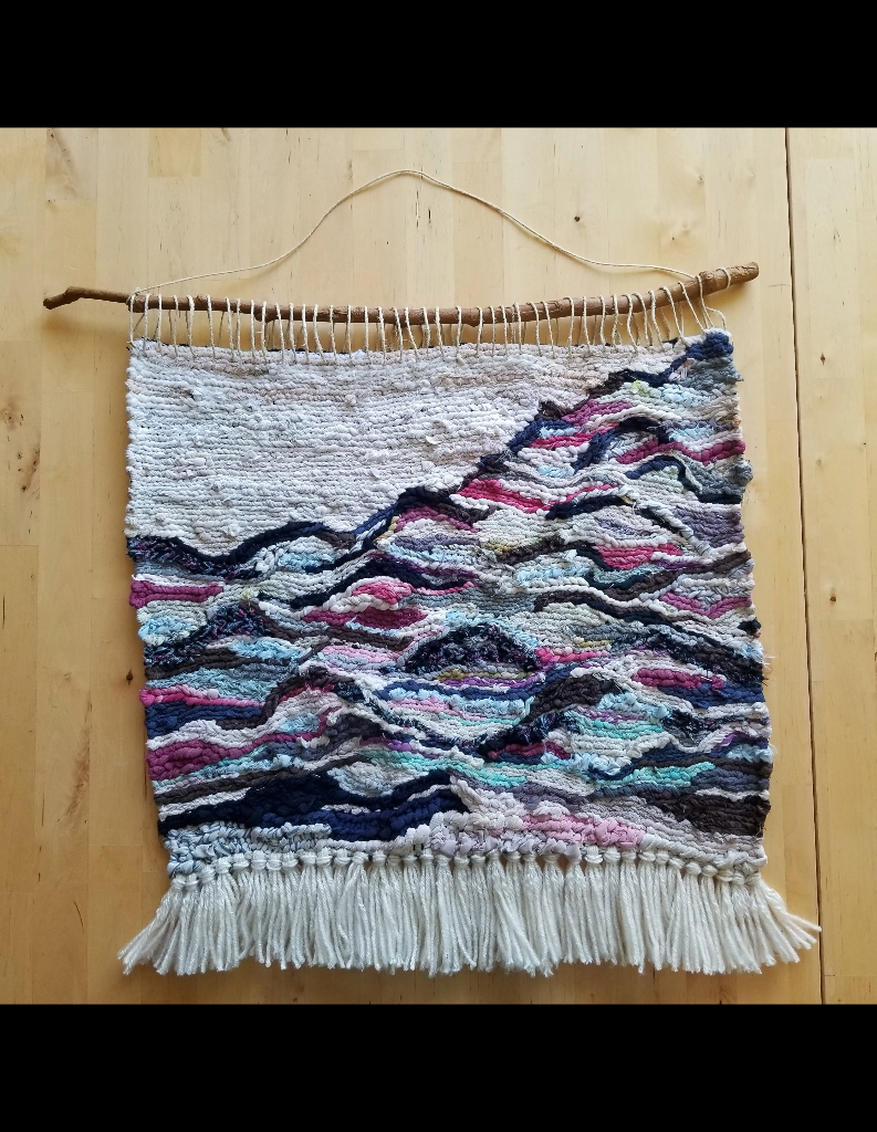 Mountain Strata Wall Hanging