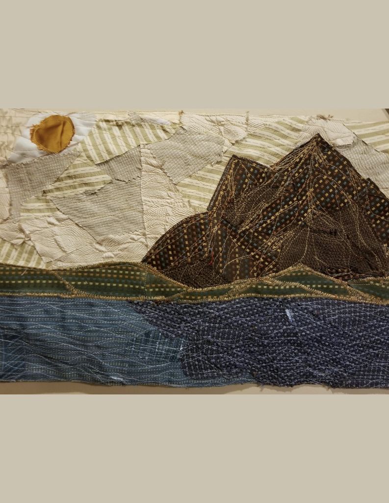 Mountain Reflection Wall Hanging